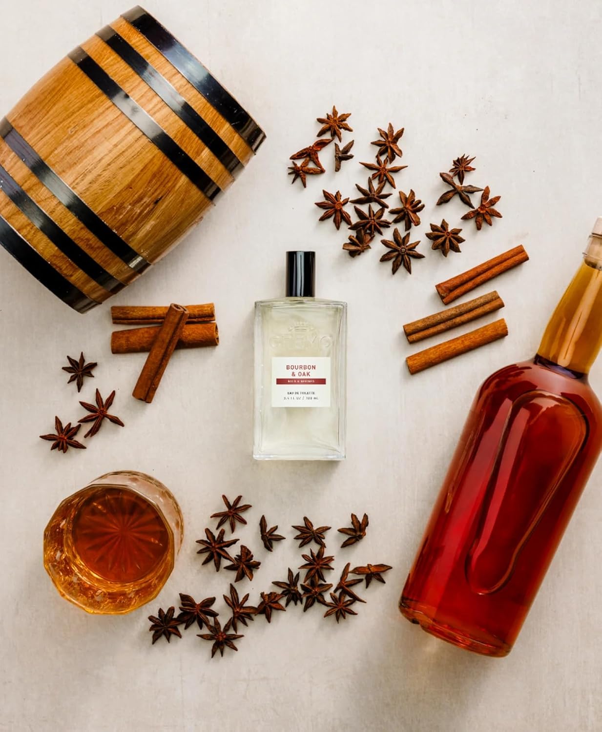 Cremo Cologne For Men - Bourbon & Oak Mens Cologne Spray, A Sophisticated Blend of Distiller’s Spice, Fine Bourbon and White Oak, Multi-Layered Signature Men's Fragrances, 3.4 Fl Oz - Image 4