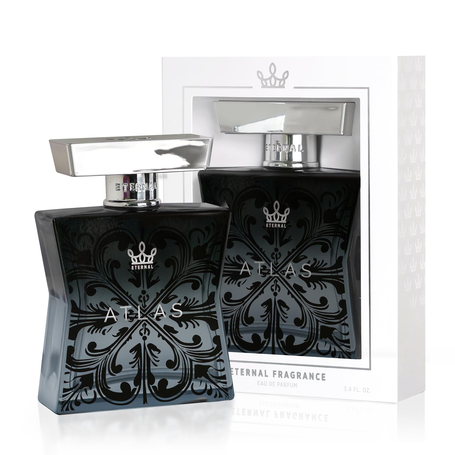 Eternal Fragrance - Eternal Atlas - Inspired by Iconic Men's Cologne - 3.4 oz (100ml) - Eau de Parfum - Long-lasting - Vegan - Clean Ingredients - Cologne for Men - 2000 sprays per bottle - Image 4