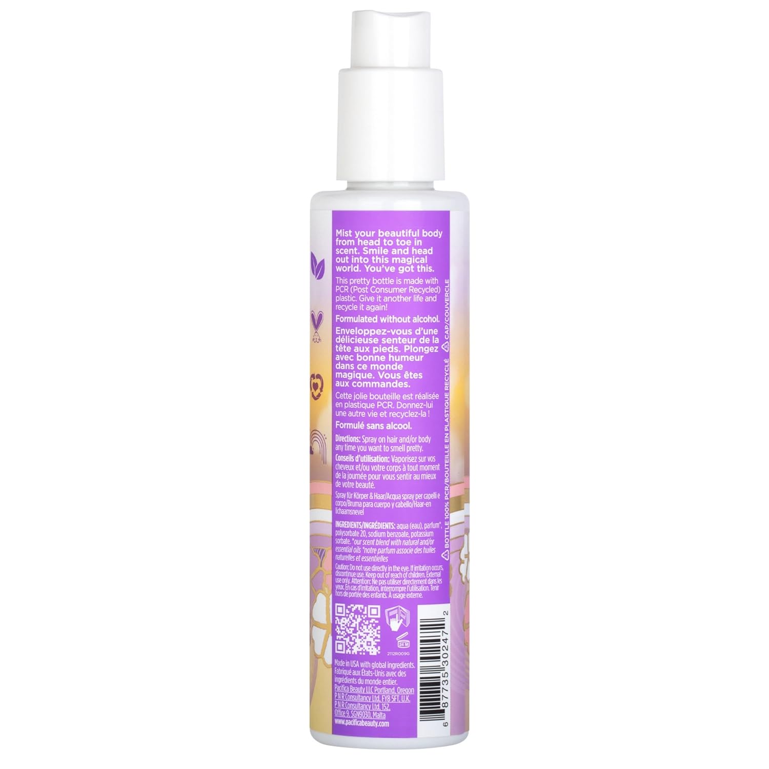 Pacifica French Lilac Hair & Body Mist – Clean Vegan Floral Hair Perfume Spray for Women, Fresh-Cut Lilac, Magnolia & Heliotrope Notes, Alcohol-Free Head-to-Toe Fragrance, Cruelty-Free, 6 Fl Oz - Image 12