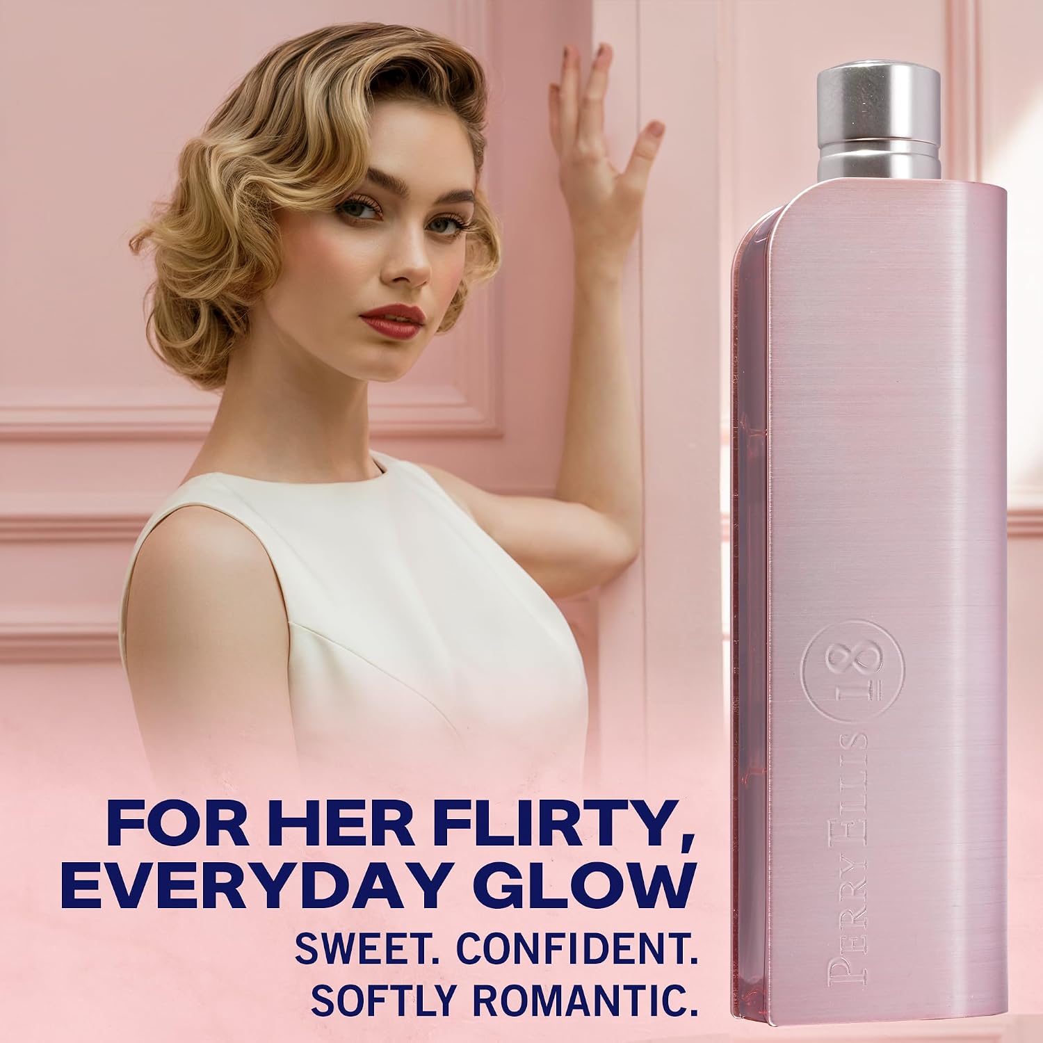 Perry Ellis 18 Eau De Parfum Spray for Women - Perfume for Women, Fruity Floral Fragrance, EDT, Sweet & Fresh Designer Scent for Her, Long Lasting - 3.4 fl oz (100 mL) - Image 4