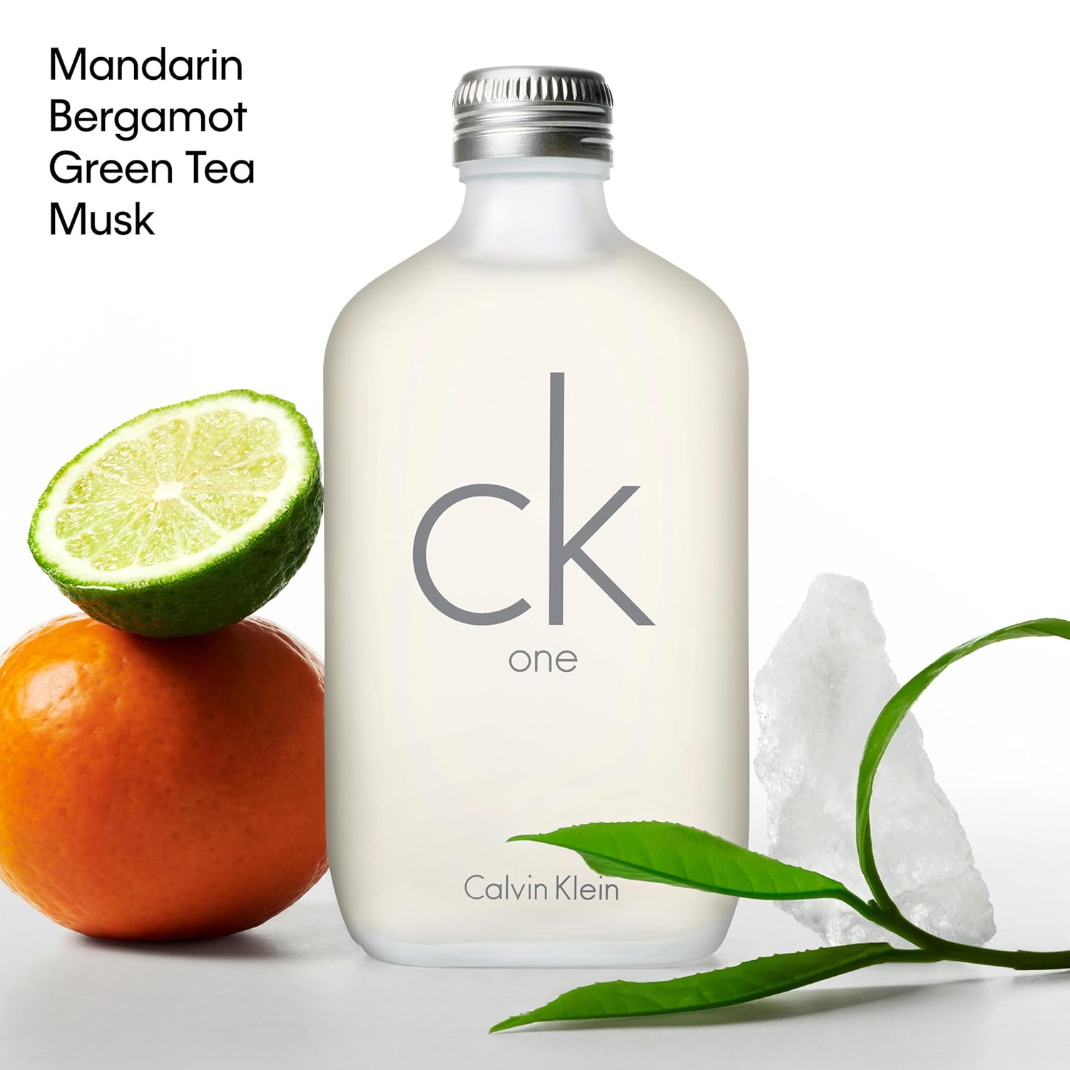 Calvin Klein CK One Eau de Toilette 4-Piece Gift Set ($159 Value) – 6.7 oz EDT, 0.5 oz EDT, 6.7 oz Body Lotion, 3.3 oz Shower Gel – With Notes of Green Tea – Long-Lasting Unisex Fragrance - Image 3