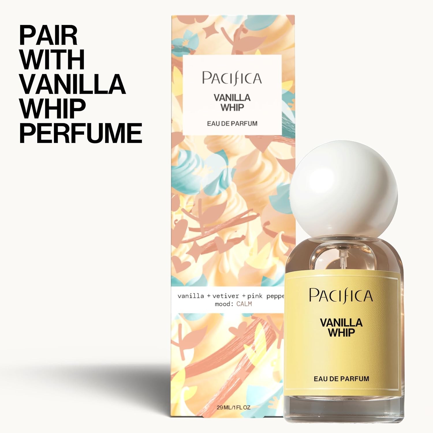 Pacifica Vanilla Whip Body Mist for Women; Sweet Gourmand Hair and Body Fragrance Spray | Warm Sugar Almond Scent, Odor Neutralizing, Skin Hydrating | Clean Botanical Mist | Vegan, Phthalate-Free 5oz - Image 8