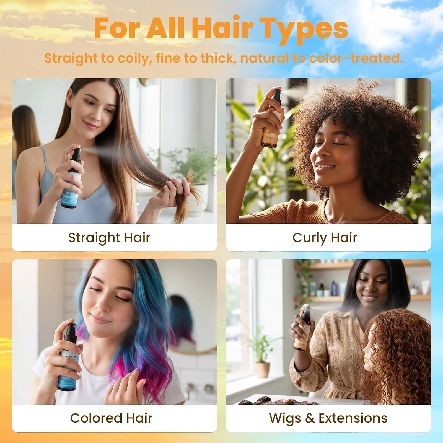 Hair Perfume for Women - Amber Woody Hair Mist & Body Spray, Warm Lightweight Fragrance for Hair, Wigs & Fabric, Long-Lasting Travel Size Spray, 50mL - Image 7