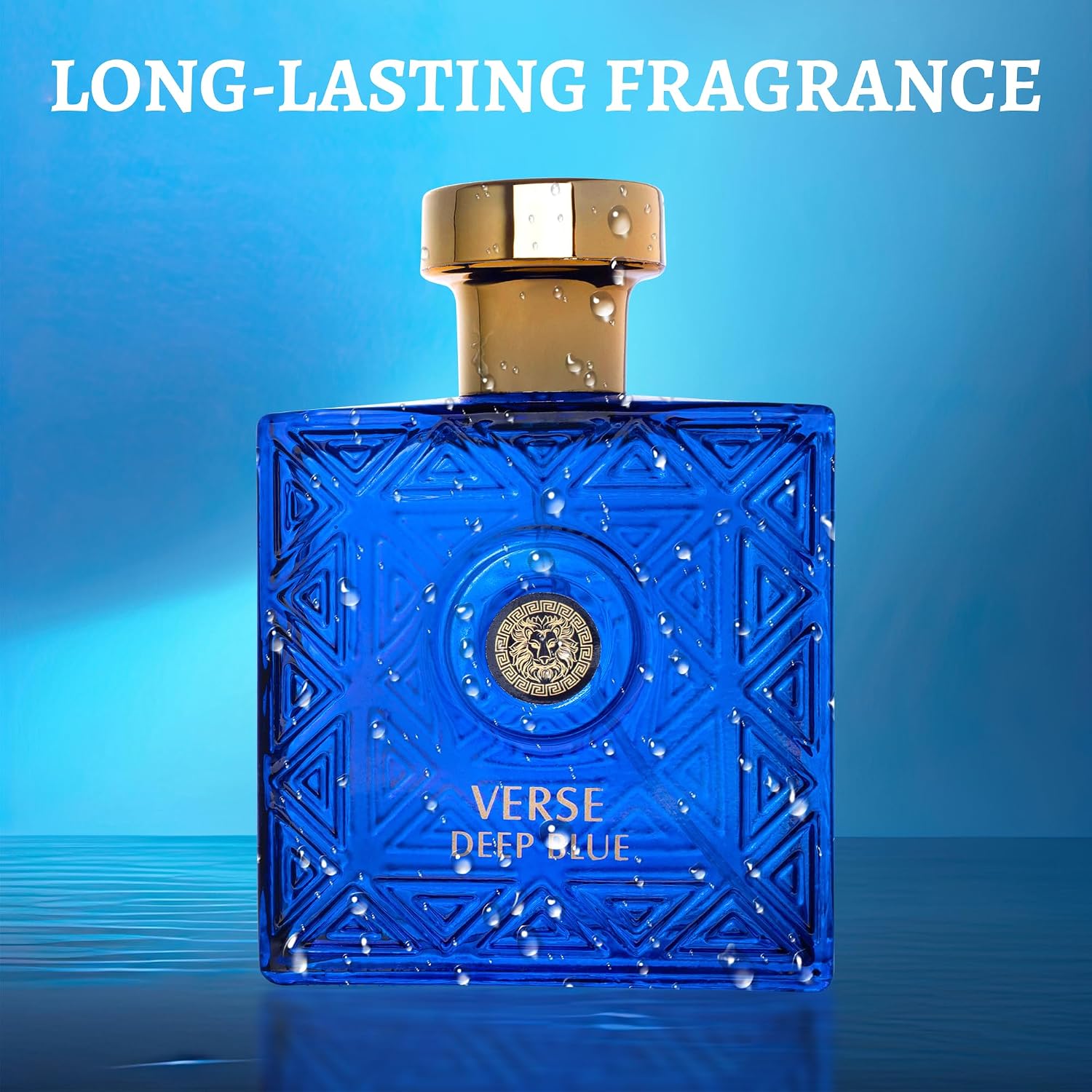 NovoGlow Verse Deep Blue, Eau de Parfum Spray Perfume, Fragrance For Men- Daywear, Casual Daily Cologne 3.4 Oz Bottle- Ideal EDP Beauty Gift for Birthday, Anniversary - Image 8