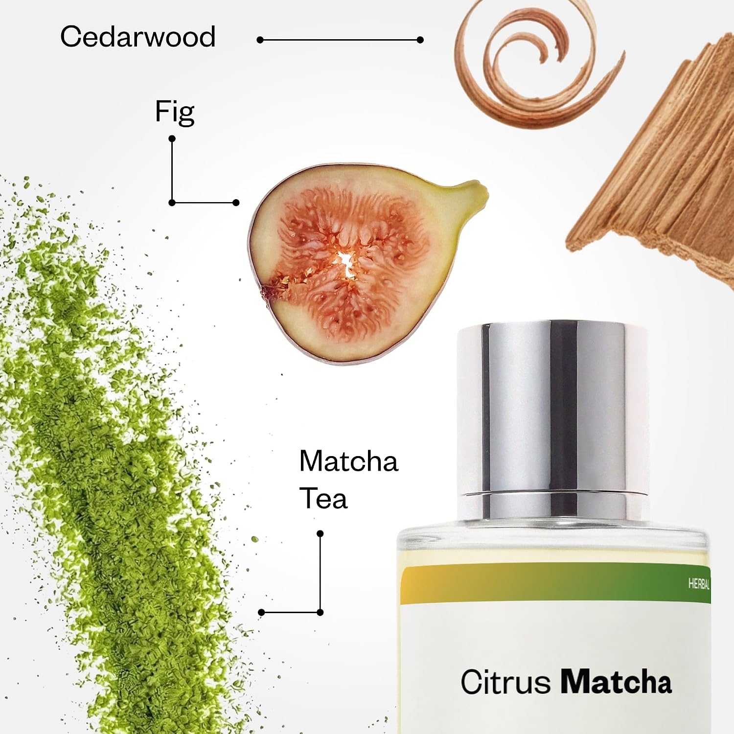 Dossier - Citrus Matcha - Eau de Parfum - Long-Lasting Fresh Citrus Green Fragrance - Unisex - 1.7 fl oz (50ml) - Image 3