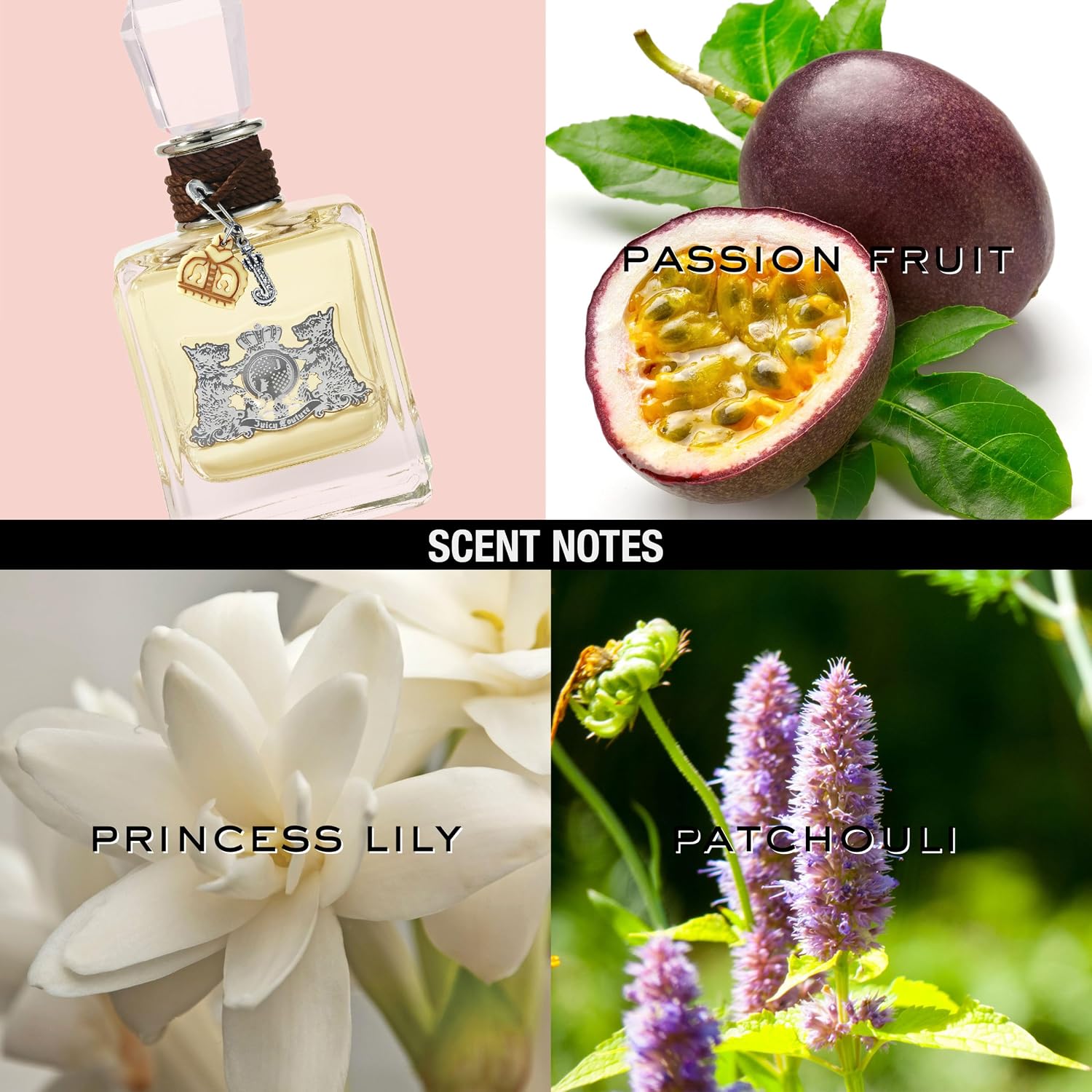Juicy Couture Eau De Parfum, Women's Perfume with Notes of Passion Fruit, Princess Lili & Patchouli - Fruity & Floral, EDP Spray - Image 3