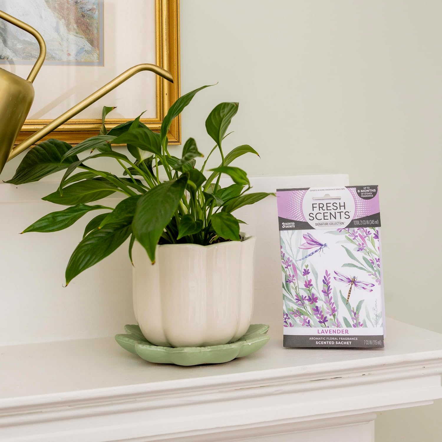 Fresh Scents Scented Sachets | Lavender | Home Fragrance | Long Lasting (Up to 6 Months) | Air Freshener for Closets, Drawers, & Cars | 6 Pack - Image 8