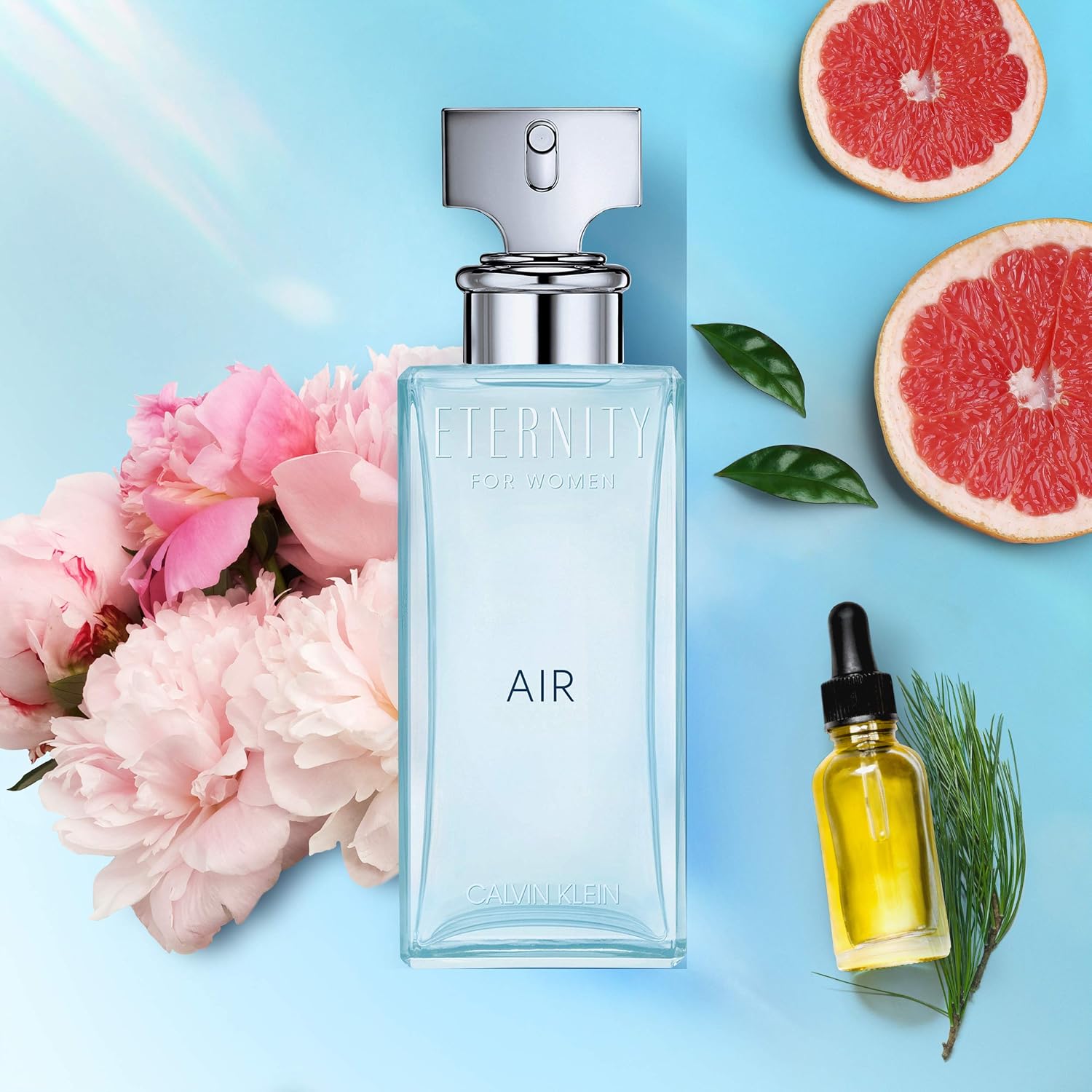 Calvin Klein Eternity for Women Air Eau De Parfum - With Grapefruit, Peony, & Cedarwood - Long Lasting Women's Fragrance - Image 3