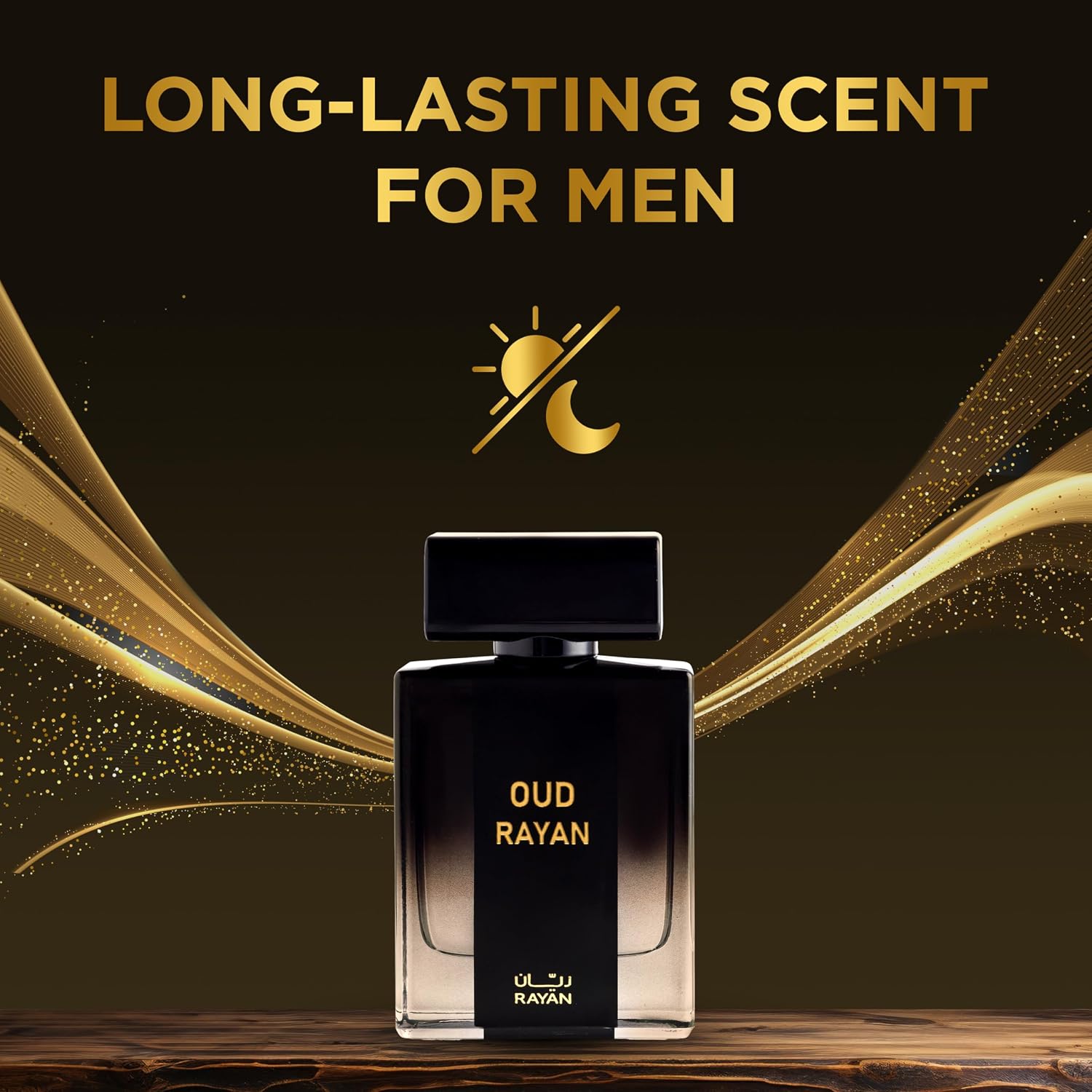 RAYAN Modern Oud Perfume for Men - Arabian Eau De Parfum, 100mL (3.34 Fl oz) Perfumes Arabes Para Hombres, Long Lasting Perfume with Oud, Sandalwood, Cardamom, Amber - An Ideal Gift for All Occasions - Image 6