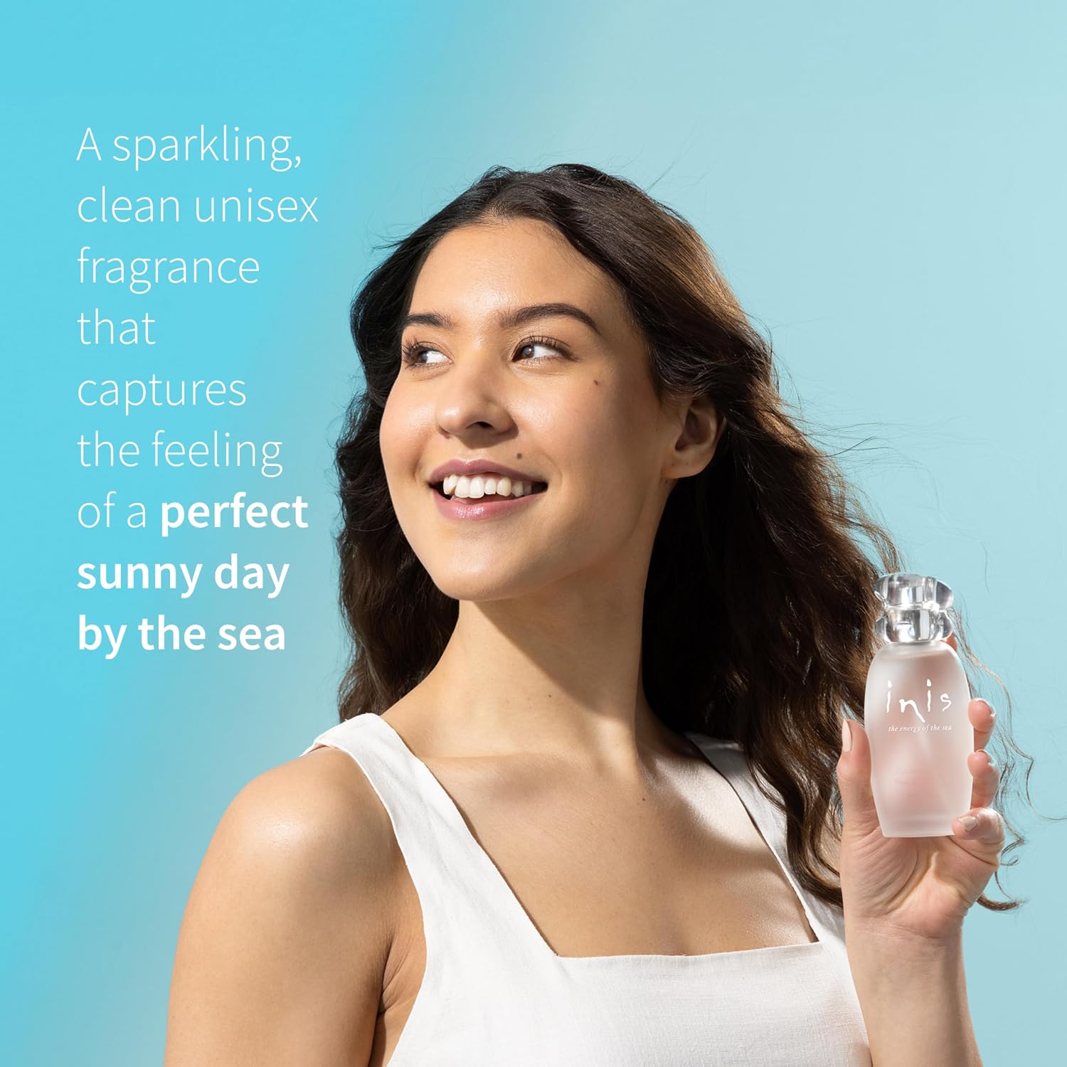 Inis the Energy of the Sea - Cologne for Men and Women, 3.3 fl oz | Large Unisex Perfume for Women and Men, Clean Fresh Aquatic Ocean Fragrance in Frosted Sea Glass Bottle, Mens Cologne Gift - Image 4