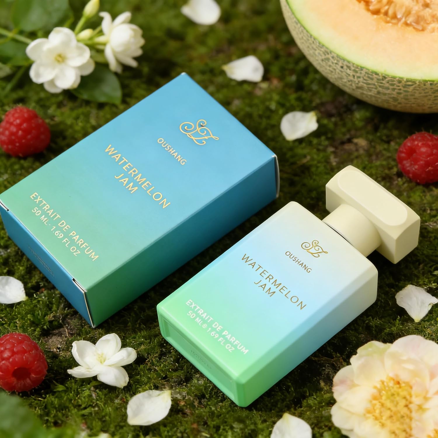 OUSHANG Watermelon Jam Perfume for Women and Men, Juicy Watermelon Fruity Scent, Fresh Sweet Summer Fragrance, Long Lasting Extrait de Parfum - Image 4