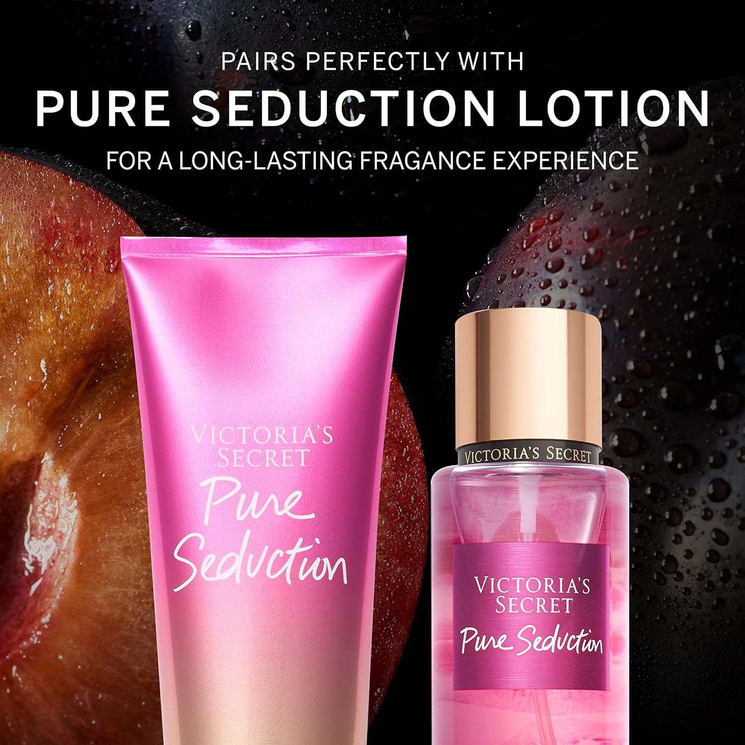 Victoria's Secret Pure Seduction Mini Fragrance Duo Gift Set, Notes of Juiced Plum and Crushed Freesia - Image 4