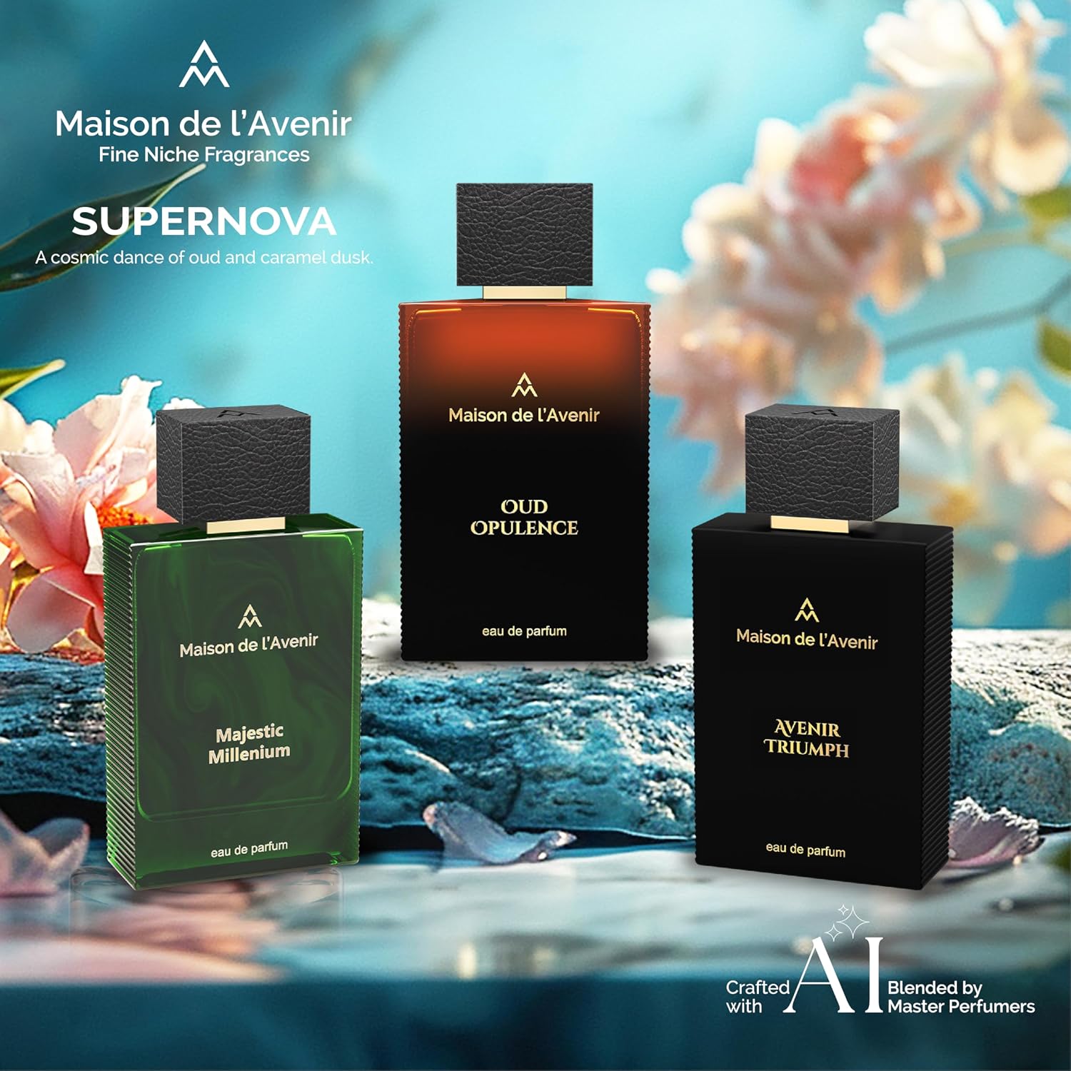 Maison de l'Avenir Oud Opulence | Luxurious Fragrance | Unisex Cologne & Perfume | Natural & Essential Oils | Eau de Parfum (24 Hours) | Made in UAE | 100ml / 3.4 fl. oz | Oud Perfume - Image 7