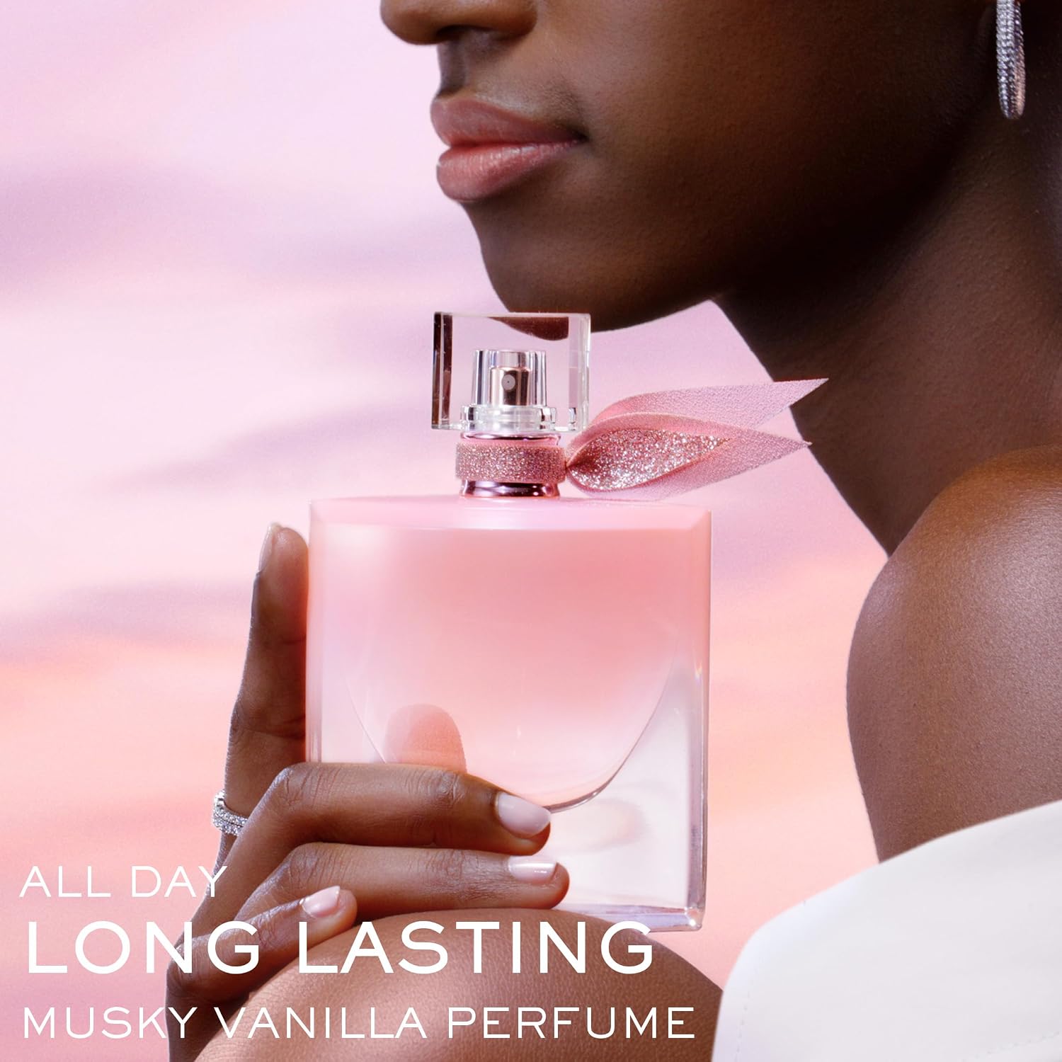 Lancôme La Vie Est Belle La Vie Vanille Nude Eau de Parfum - Long Lasting Fragrance with Notes of Solar Jasmine, Glazed Bourbon Vanilla, White Musk - Floral & Sweet Women's Perfume - Image 3