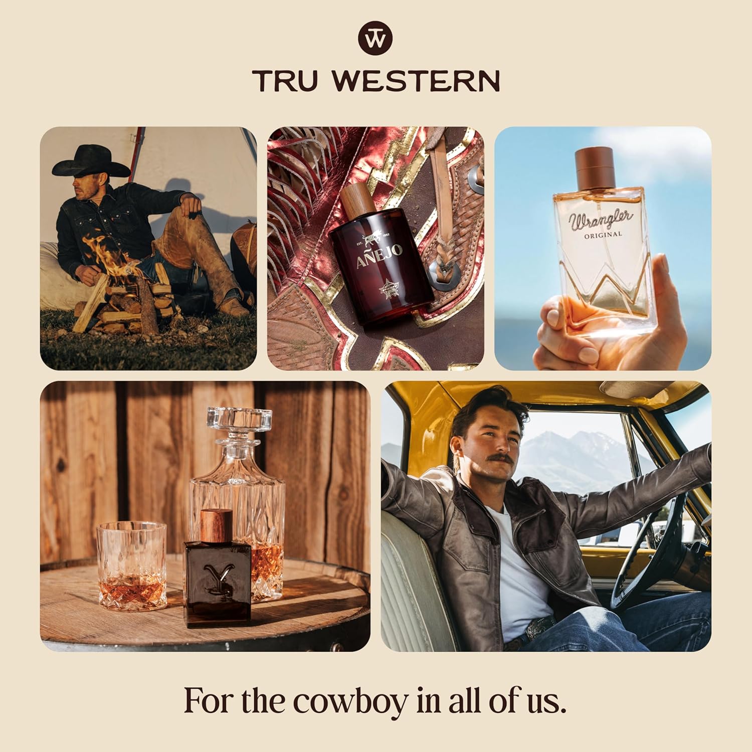 Tru Western Yellowstone Ride Men’s Handcrafted Cologne Spray for Men, Raw Bergamot, Smoked Whiskey, Charred Vanilla & Rough‑Cut Tobacco, 3.4 fl oz (100 ml) - Image 7
