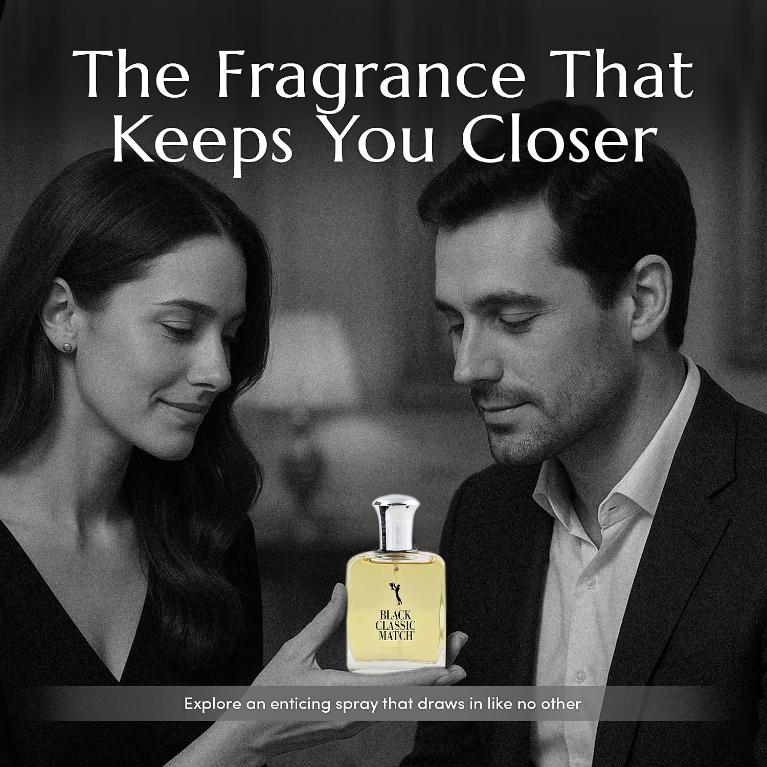 PB ParfumsBelcam Black Classic Match Eau De Toilette Spray for Men – 2.5 Fl. Oz Affordable, Long-Lasting Fresh Woody Fragrance with Leafy Green, Citrus, Sandalwood & Patchouli for Day & Night Use - Image 6
