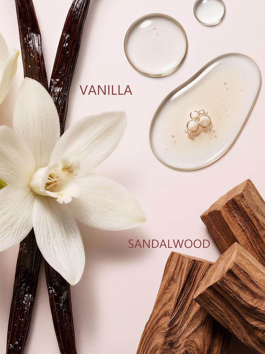 PUREU Creamy Vanilla Sandalwood Pheromone Perfume Oil for Women, Long Lasting Extrait de Parfum Roll On with Clip-on Keychain, Alcohol-Free Sweet Gourmand Travel Size for Date & On-the-Go, 0.34 Fl OZ - Image 2