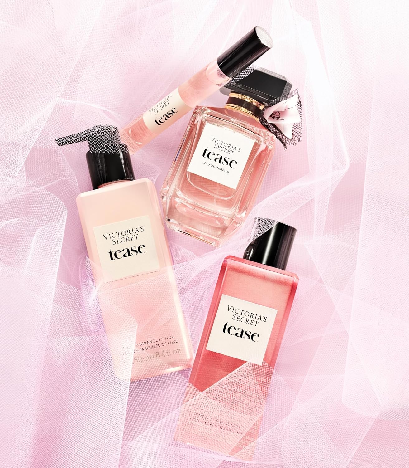 Victoria's Secret Tease Eau de Parfum, Notes of White Gardenia, Anjou Pear & Black Vanilla, Perfumes for Women (1.7 oz) - Image 5