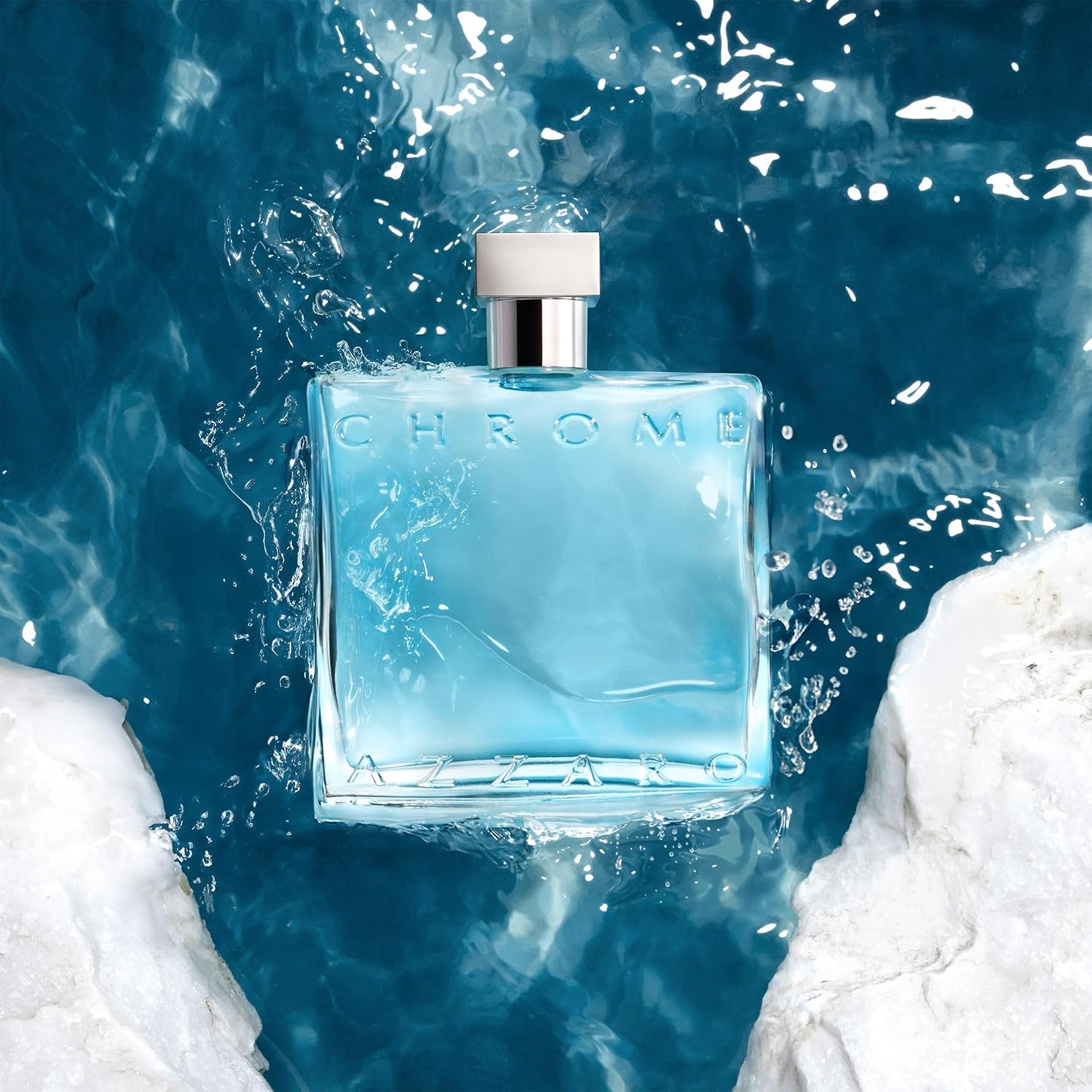 Azzaro Chrome Eau de Toilette - Fresh Aquatic Mens Cologne - Citrus, Woody, Musky Fragrance -Fresh Notes of Bergamot - Everyday Wear - Classic Summer Beach Scent - Luxury Perfumes for Men - Image 4