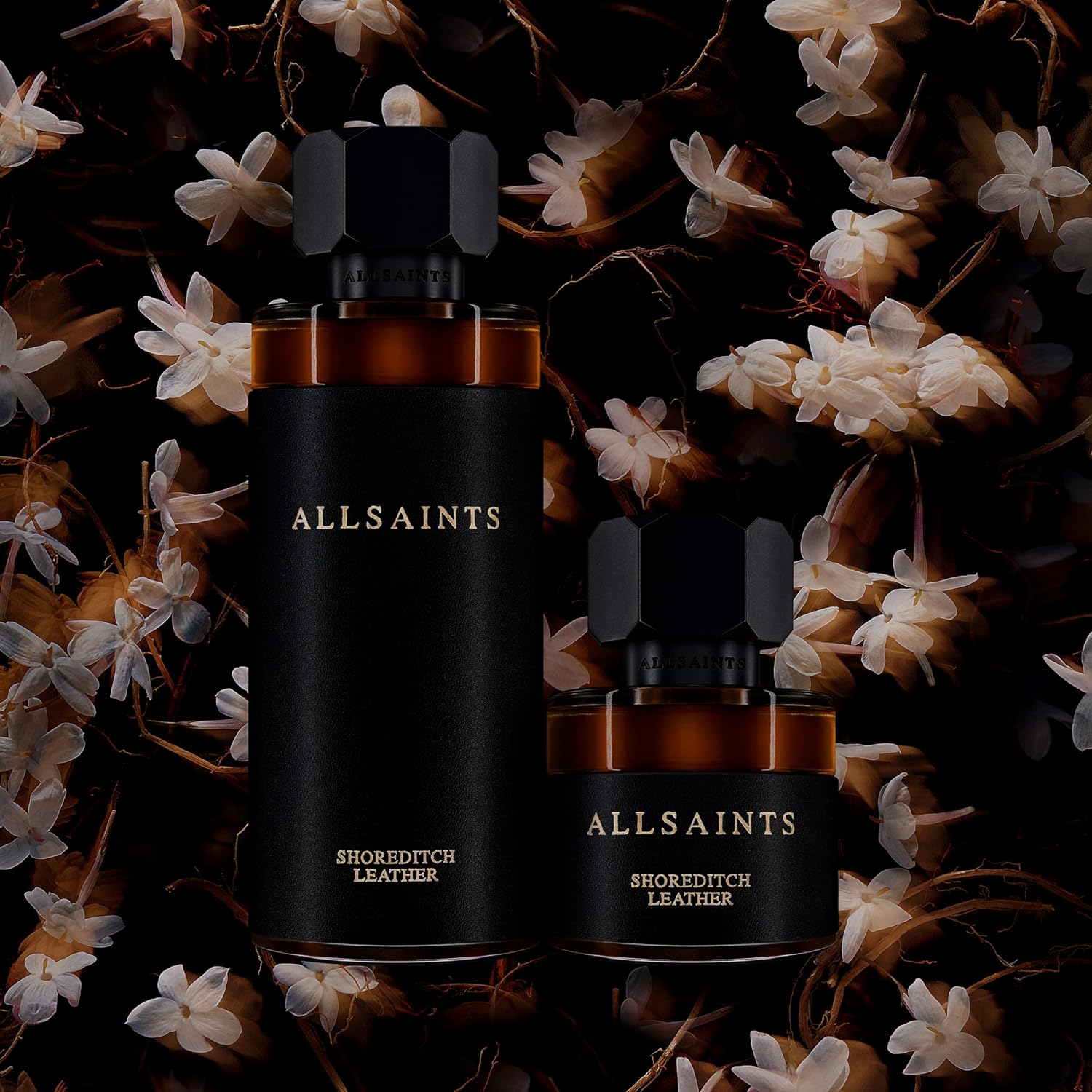 AllSaints Shoreditch Leather Eau De Parfum - Chypre Leather Wood Fragrance - Unisex Perfume with Vetiver & Amber Fragrance - Essential Oil Scent for Sensual Evening Wear - 100mL/3.4 fl oz - Image 6
