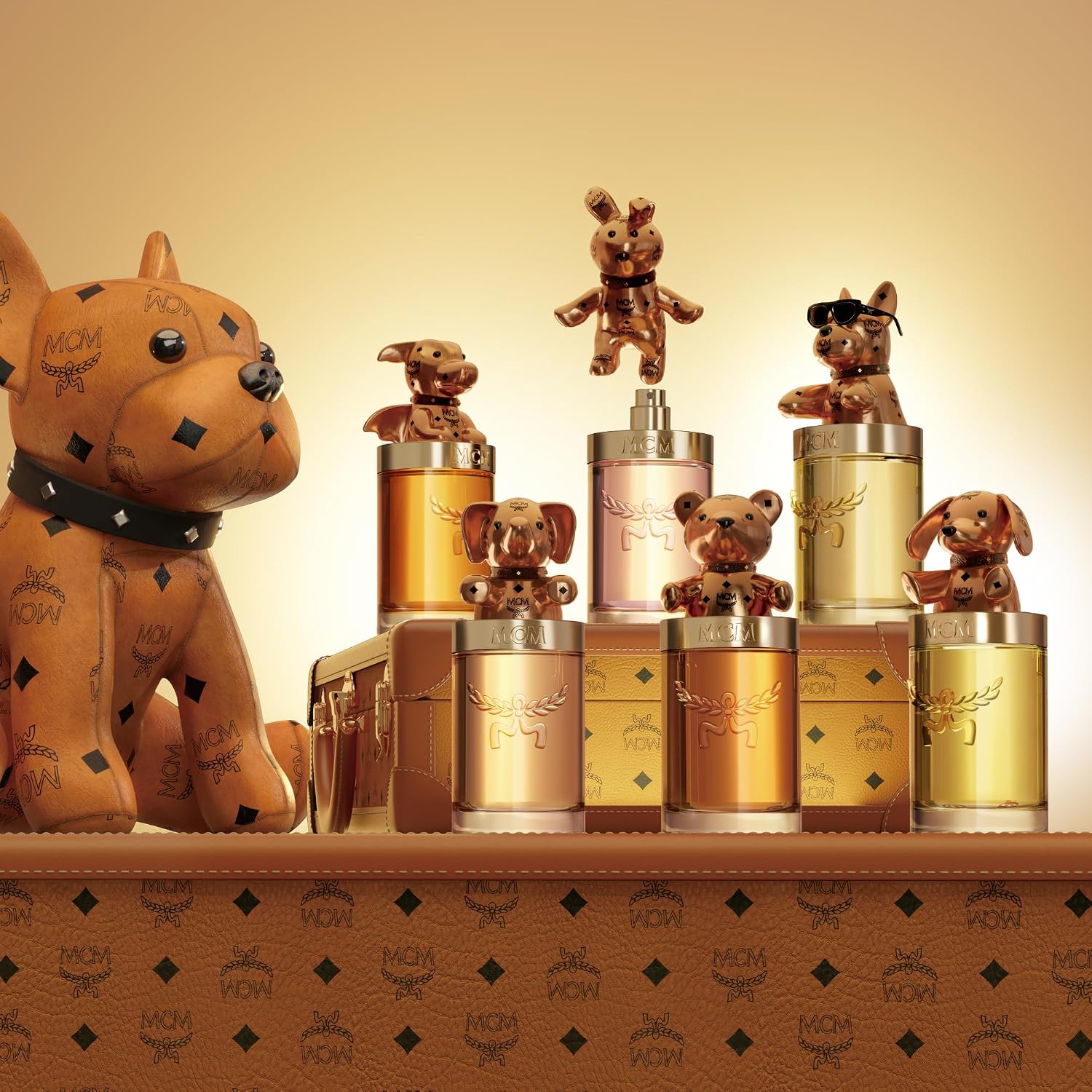 MCM Fragrance Collection Eau de Parfum Mini Gift Set (Darling Doxie, Charming Pup, Jolly Rabbit, and Mighty Bear) - 4 x 0.34 Fl. Oz. Perfume Spray - Image 7