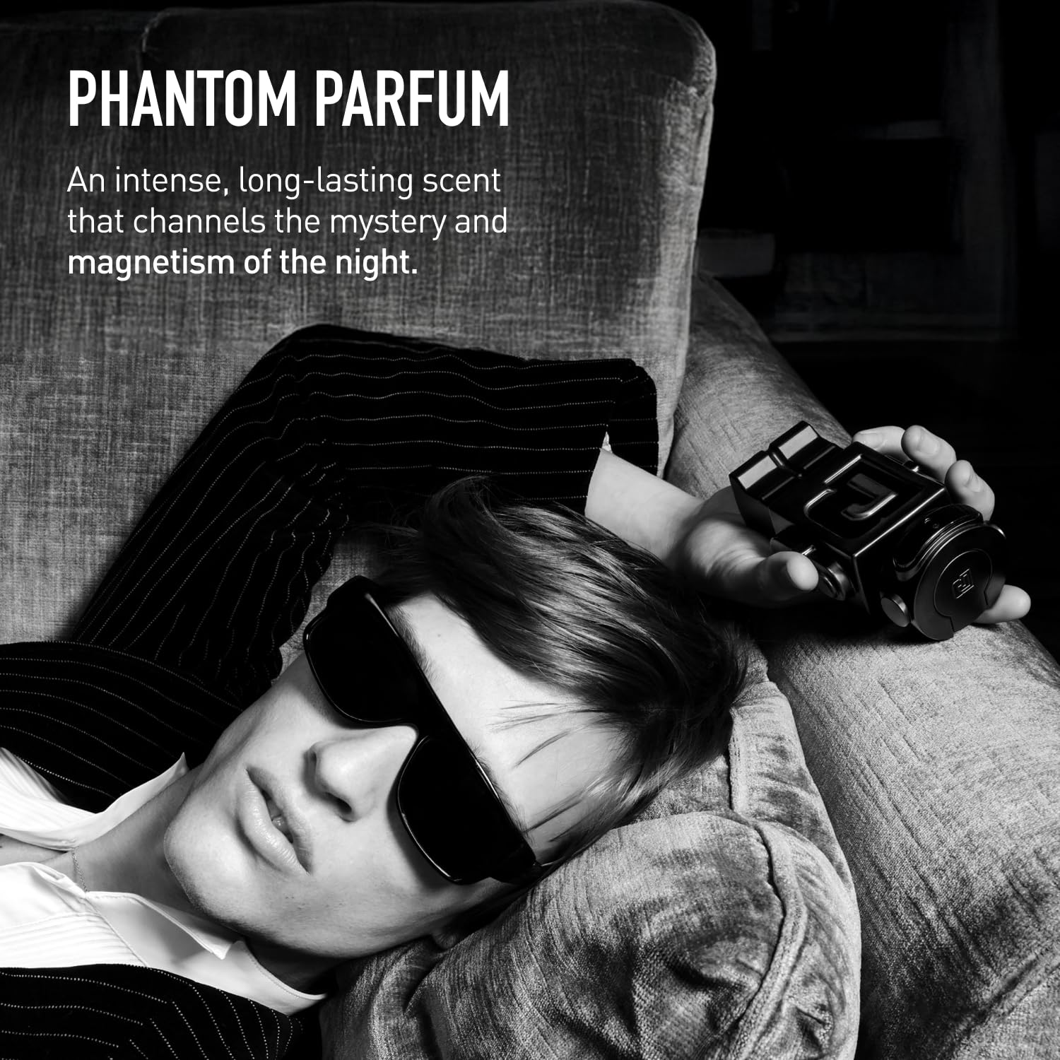 Rabanne Phantom Parfum for Men - Aromatic Woody Amber Perfume with Lavender, Vanilla & Vetiver - Long Lasting & Addictive Refillable Fragrance Spray from Paris - Image 5
