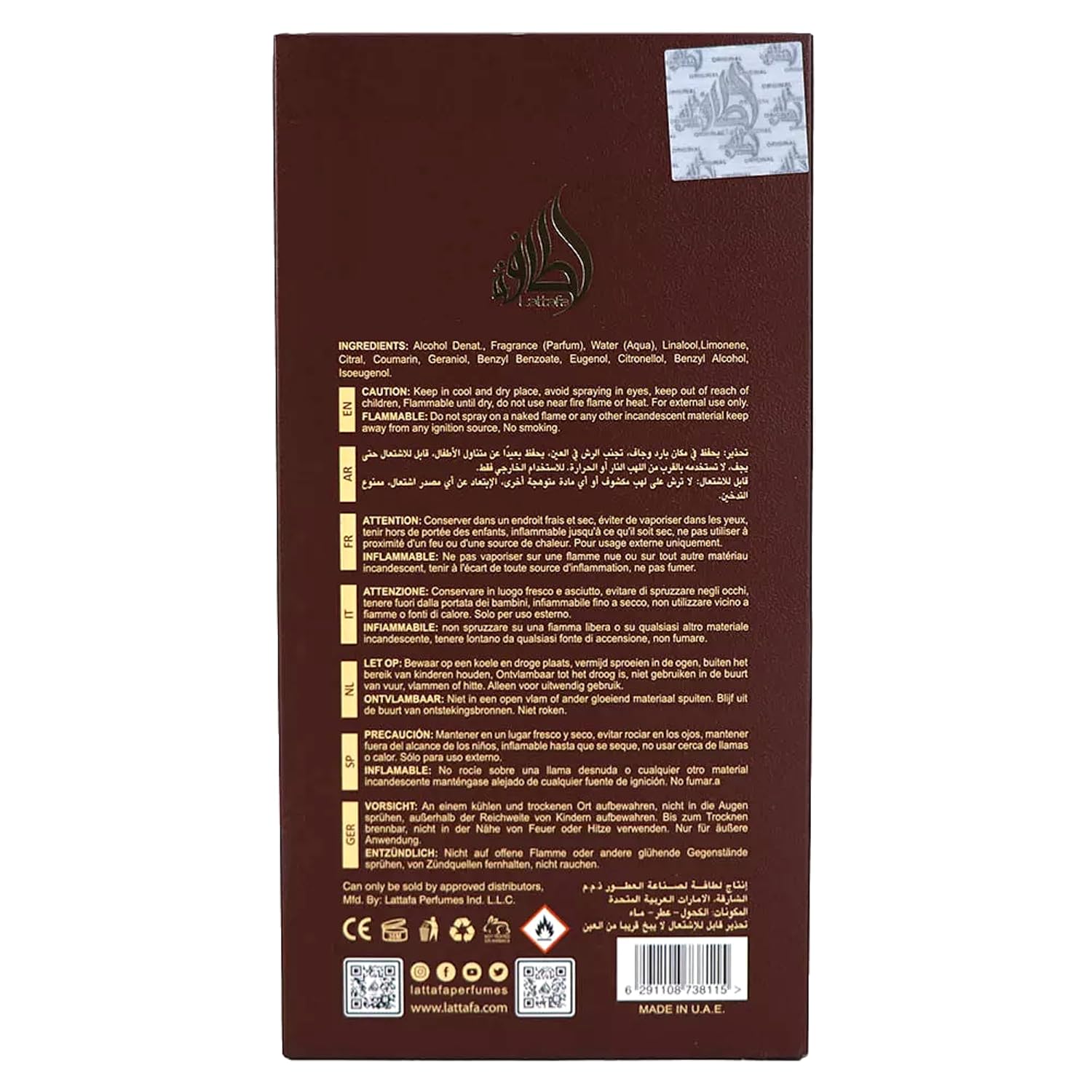 Lattafa Eternal Oud Eau De Parfum Spray, 3,4 Ounce (Unisex) - Image 6