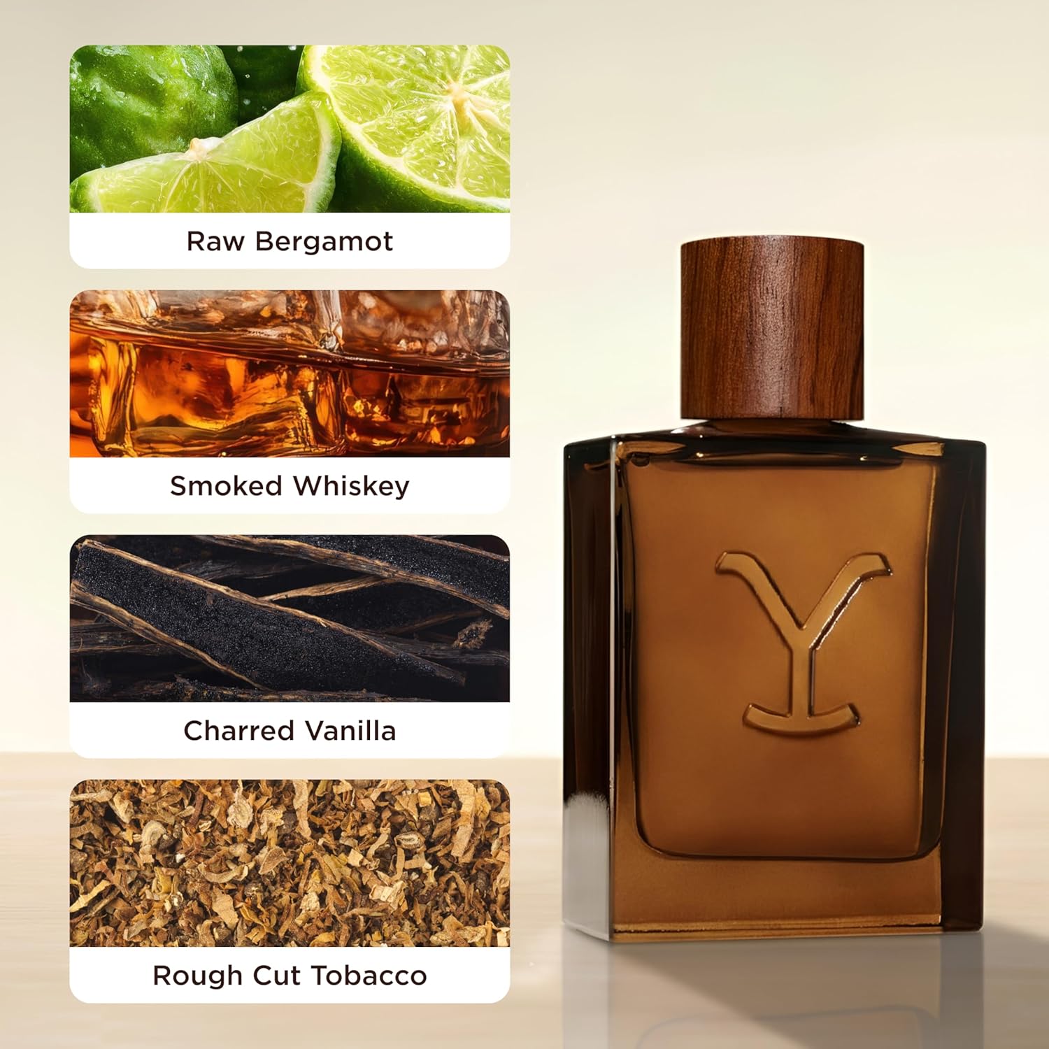 Tru Western Yellowstone Ride Men’s Handcrafted Cologne Spray for Men, Raw Bergamot, Smoked Whiskey, Charred Vanilla & Rough‑Cut Tobacco, 3.4 fl oz (100 ml) - Image 3