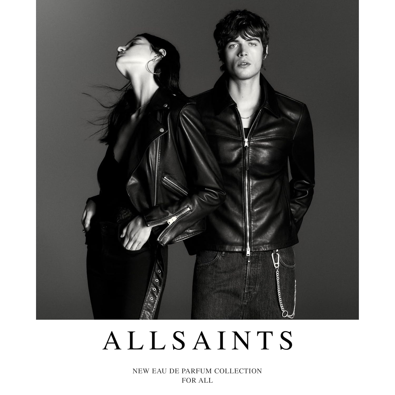 AllSaints Shoreditch Leather Eau De Parfum - Chypre Leather Wood Fragrance - Unisex Perfume with Vetiver & Amber Fragrance - Essential Oil Scent for Sensual Evening Wear - 100mL/3.4 fl oz - Image 7
