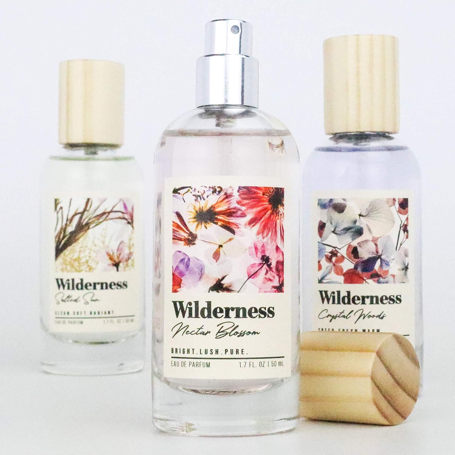 Tru Fragrance Beauty Wilderness Crystal Woods Eau de Parfum Spray- Fresh and Warm Floral Fragrance for Women - Featuring Notes of Eucalyptus Blooms, Jasmine Petals and Sheer Cedar - Image 6