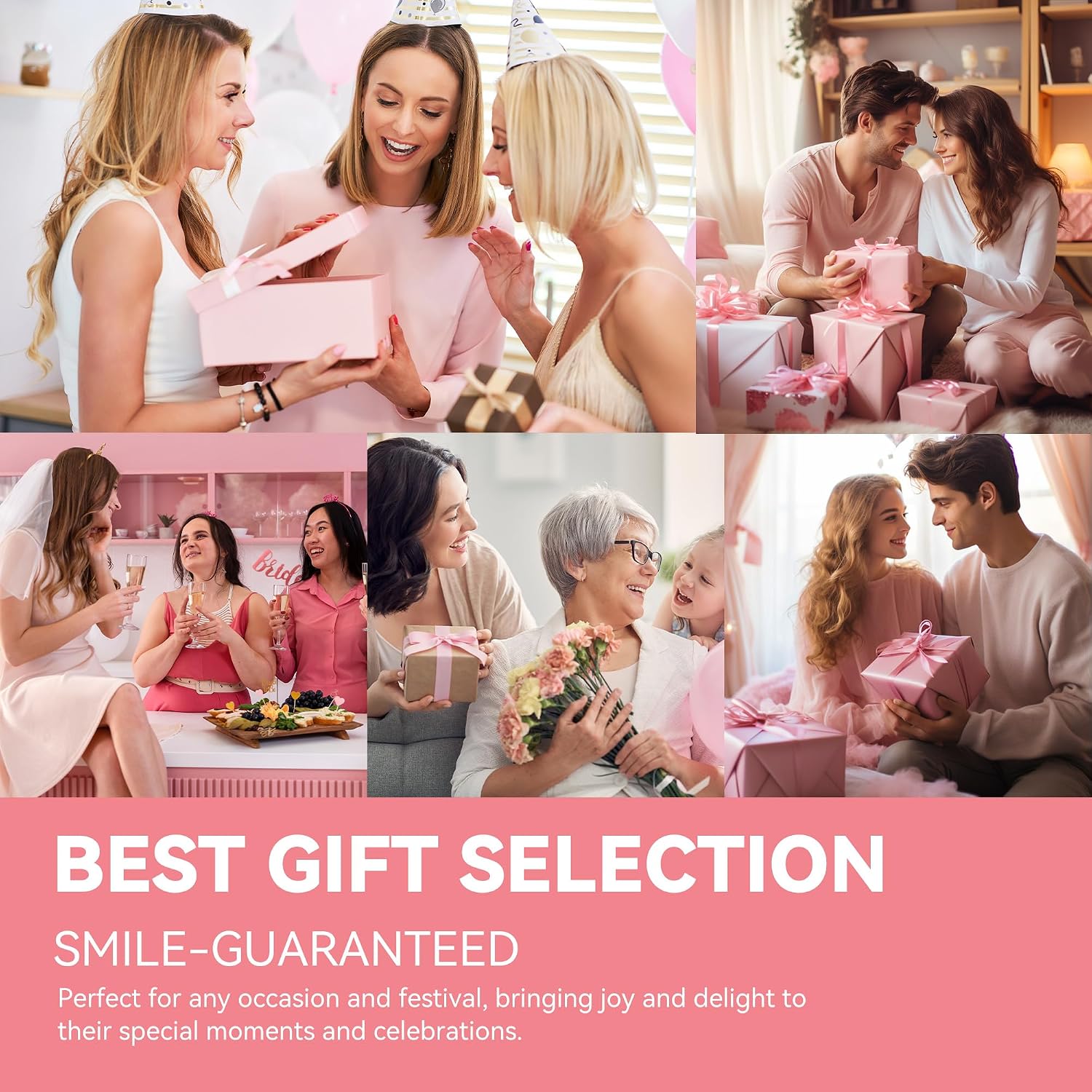 BODY & EARTH Gift Set - Spa Sets for Women, Perfume, Body Lotion, and Scrub in a Rose Water Box - Perfect Birthday Gifts for Mom Girlfriend Her - Image 7