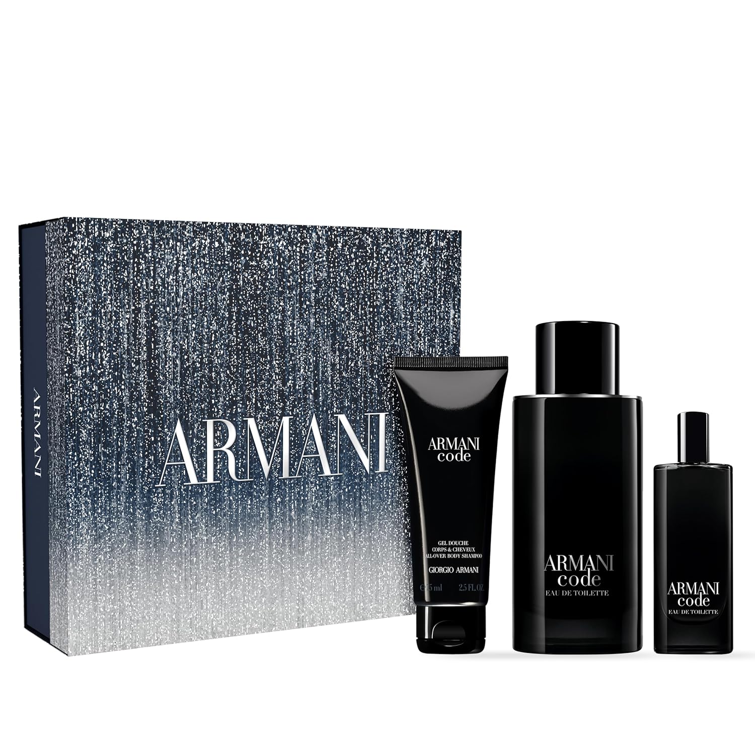 Armani Beauty - Code - Eau de Parfum - Cologne for Men - Fougère Ambery Spicy Men’s Fragrance - Green Mandarin, Nutmeg, Tonka Bean Notes