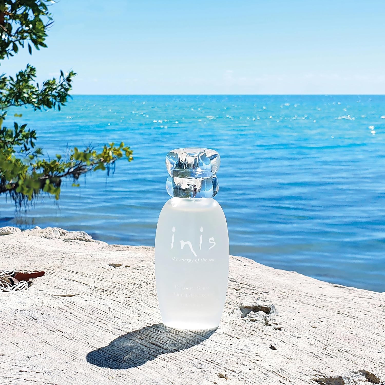 Inis the Energy of the Sea - Cologne for Men and Women, 3.3 fl oz | Large Unisex Perfume for Women and Men, Clean Fresh Aquatic Ocean Fragrance in Frosted Sea Glass Bottle, Mens Cologne Gift - Image 5