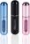 Mini Refillable Perfume Atomizer 5ml – Travel-Size Spray Bottle for Fragrance, Easy Refill, Leak-Proof Design, Compact Scent Dispenser for Purse or Pocket (Variety Pack of 3)