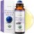 Lavender Essential Oil Roll On for Sleep Anxiety Stress Relief – 100% Pure USDA Organic Pre-Diluted MCT Coconut Oil – Calming Relaxing Bedtime Aromatherapy Yoga – Gemstone Roller 10ml Travel Size