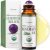 Rosemary Essential Oil Roll On for Hair Growth Scalp Massage Care – 100% Pure USDA Organic MCT Coconut Oil – Eyebrow Beard Growth Hairline Roots Mental Clarity Focus – Gemstone Roller 10ml Travel Size