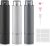 Lulupack Travel Perfume Bottle Refillable – Cologne Spray Atomizer Mini – Small Travel Size Sprayer Empty for Refill Sample Container – Portable Fragrance Decant Dispenser for Men Women 3PCS 8ml Grey
