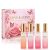Perfume Gift Set for Women, 4 x 20ml Eau de Parfum Spray, Floral & Fruity Fragrance Set (Elegant, Confidence, Romantic, Lively), Travel Size Perfume, Gifts for Women, Wife, Girlfriend & Mom