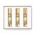 House of Creed Men’s Holiday Gift Coffret Set, Features 3 Signature Cologne Scents of Aventus, Green Irish Tweed, & Silver Mountain Water, 3 x 10ml
