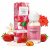 Pacifica Strawberry Cream Perfume for Women – Fruity Floral Eau de Parfum Spray with Strawberry, Vanilla, Jasmine & Sandalwood Notes, Long Lasting, Clean Beauty, 1 fl oz