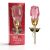 A CENTER Valentine Pink Rose Eau de Parfum for Women 3.4 Fl Oz | Long Lasting Oriental Floral Fragrance | Elegant Glass Spray Bottle | Cologne Gift Daily Use